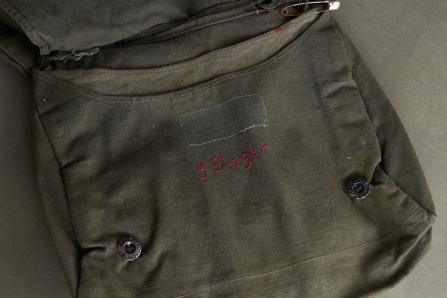 WW2 Tysk Flakhilfer/HJ Brødpose. Original.