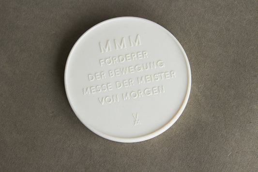 Østtysk DDR Medaillen i Porcelæn. Original.