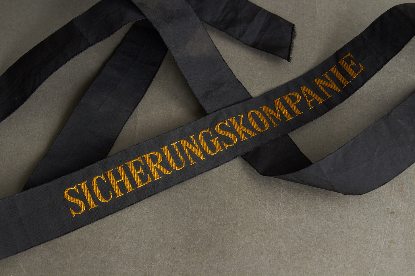 Vesttysk Marine "Sicherungskompanie" Matros Huebånd. Original.