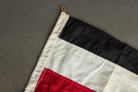 WW1/WW2 Tysk National Flag som Vimpel. Original.