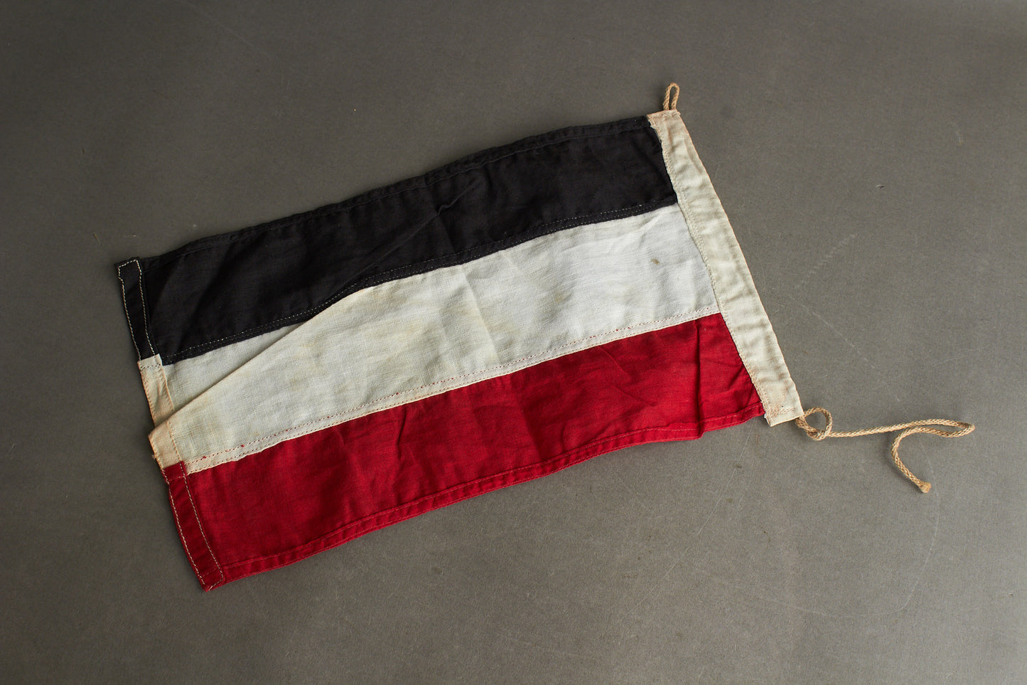 WW1/WW2 Tysk National Flag som Vimpel. Original.