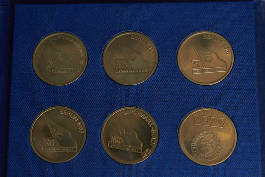 Østtysk DDR Erindringsmønter. Original.
