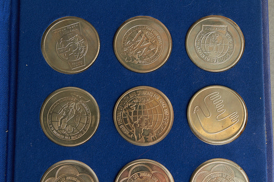 Østtysk DDR Erindringsmønter. Original.