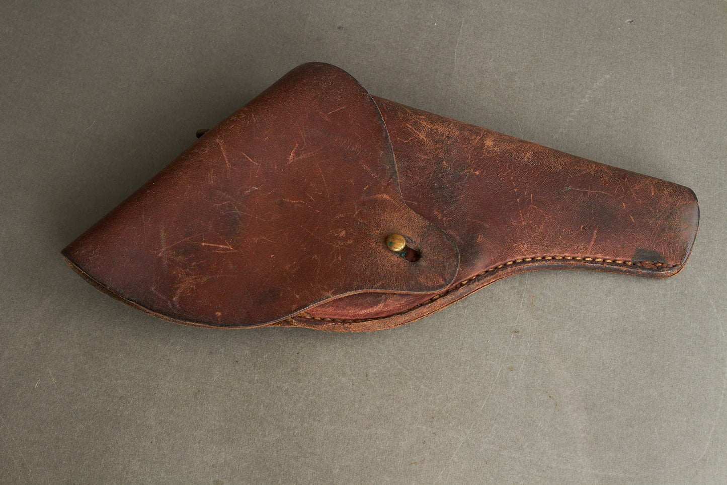 Ældre Militær Pistol Hylster. Original.