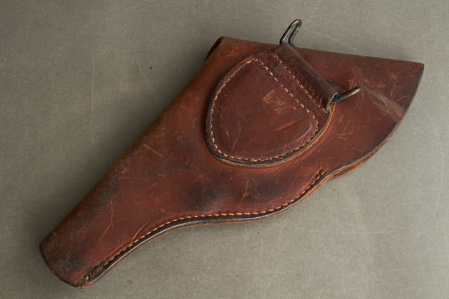 Ældre Militær Pistol Hylster. Original.