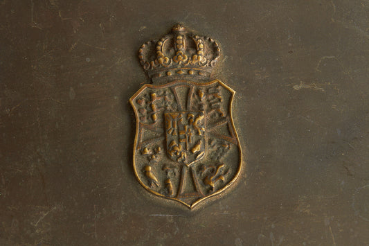 Ældre Dansk Militær Skrin. Original.