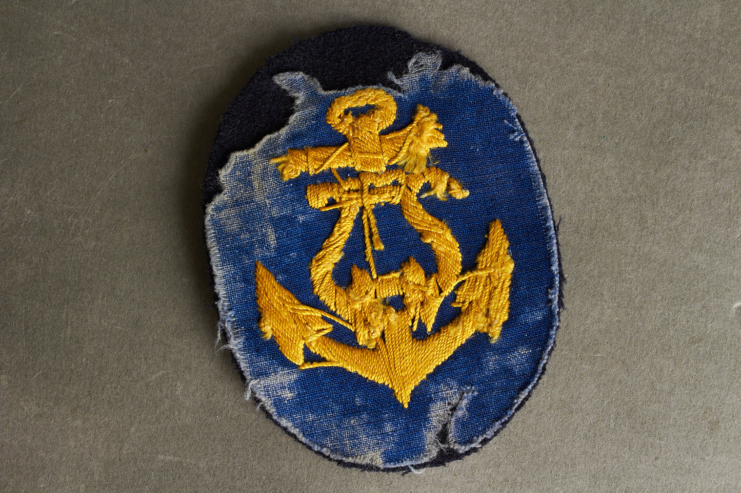 WW2 Tysk Kriegsmarine Specialist Ærmemærke. Original.