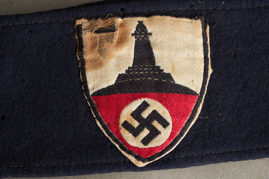 WW2 Tysk NS-RKB/Kyffhäuserbund Armbind. Original.