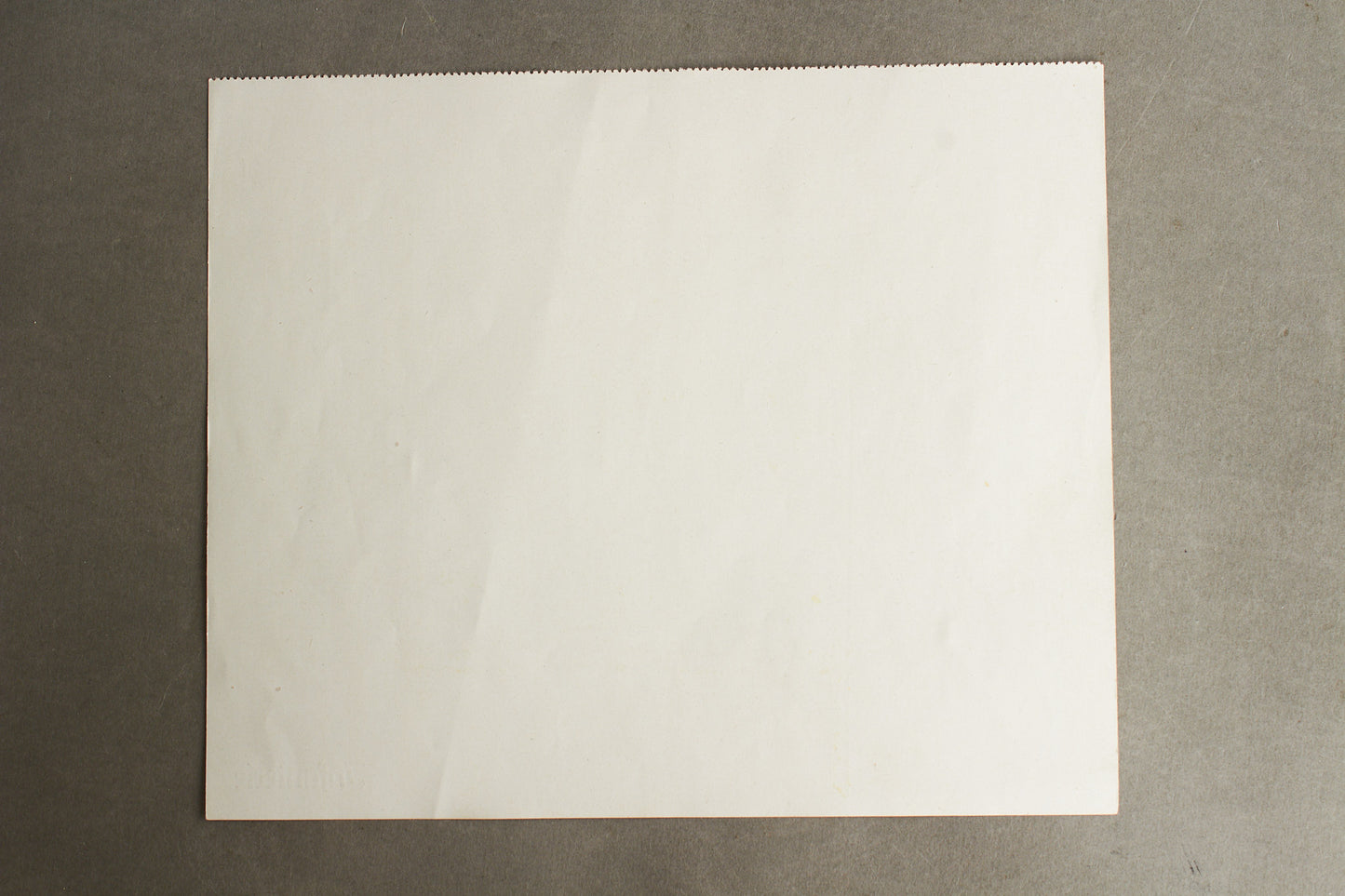 WW2 Tysk Infanterie Standarte Tryk. Lidt mindre end A4 papir. Original.