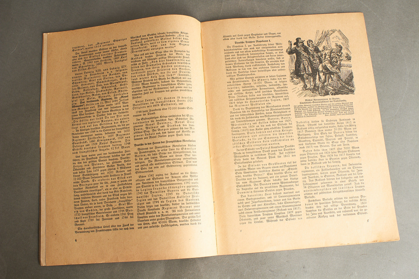WW2 Tysk NSDAP Blad. Original.