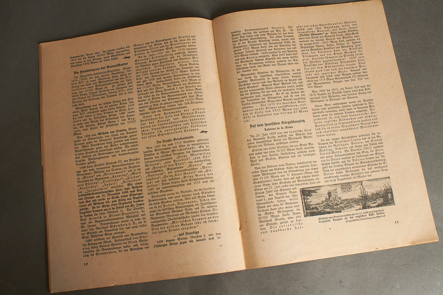 WW2 Tysk NSDAP Blad. Original.