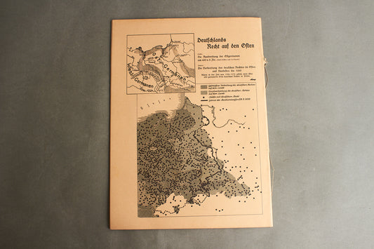 WW2 Tysk NSDAP Blad. Original.