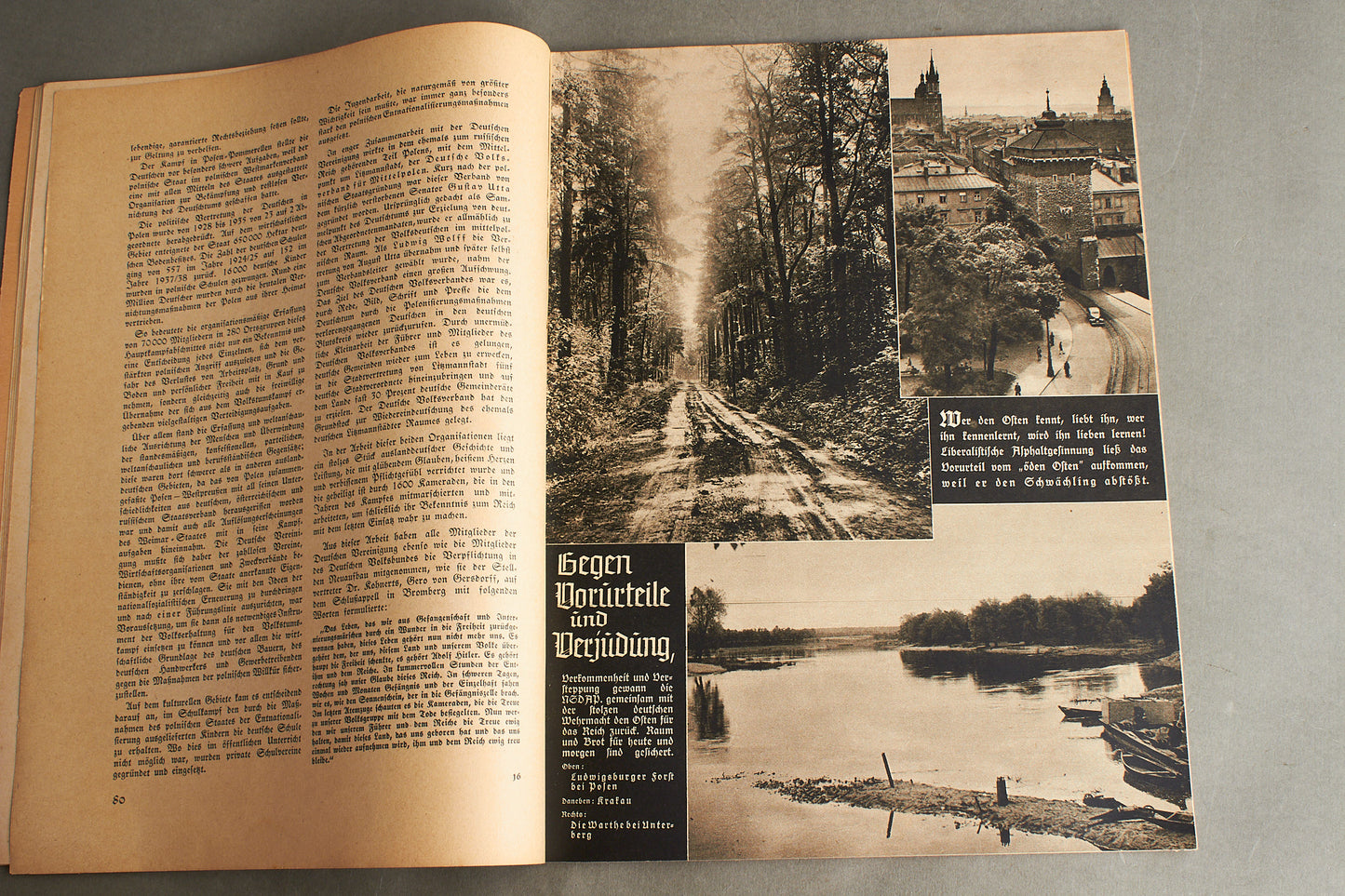 WW2 Tysk NSDAP Blad. Original.