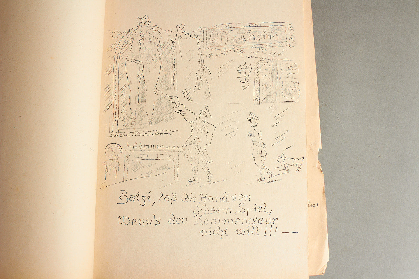 WW2 Tysk "Mindebog" fra Panzer Regiment 4 i 1938. Original.