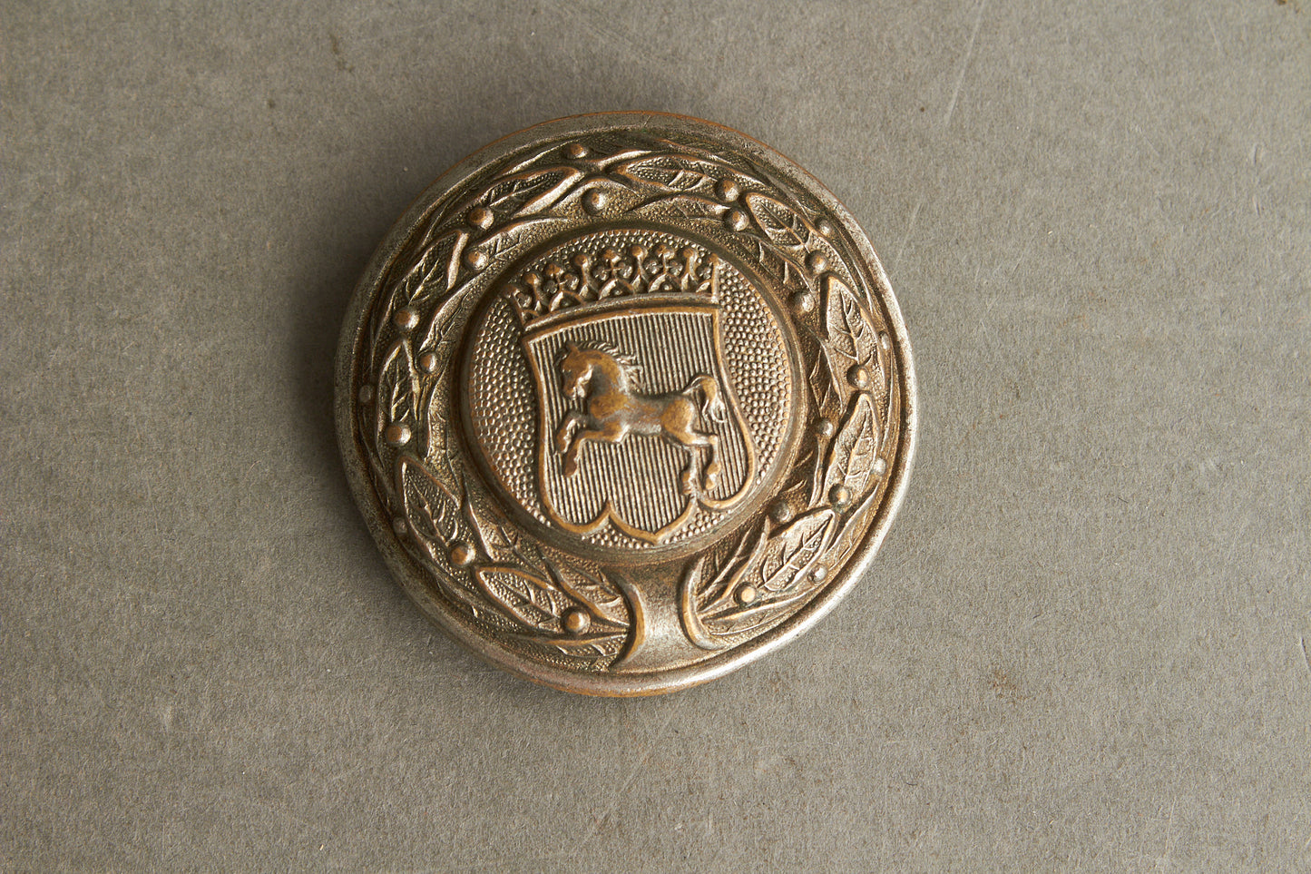 WW2 Tysk "Feuerwehr" Bæltespænde fra Niedersachsen. Original.