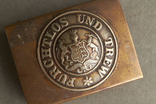 Før-WW1/WW1 Tysk Württemberg Heer Bæltespænde. Ses ikke tit. Original.