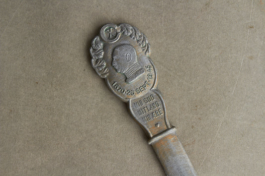 Dansk Kong Christian d. 10 Brevåbner. Ses ikke tit. Original.