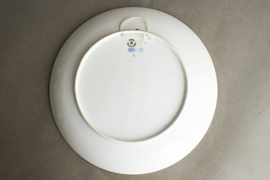Dansk Royal Copenhagen Platte (Spisetallerken størrelse) fra Genforeningen i 1920. Ses ikke tit. Original.