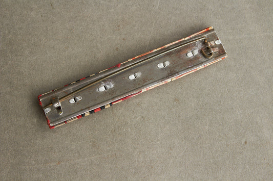 WW1/WW2 Tysk Spange. Stor, 6 bånd. Original.