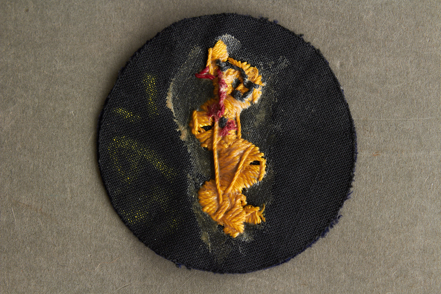 WW2 Tysk Kriegsmarine "Sanitäter" Specialist Ærmemærke. "Luxus ausführung". Original.