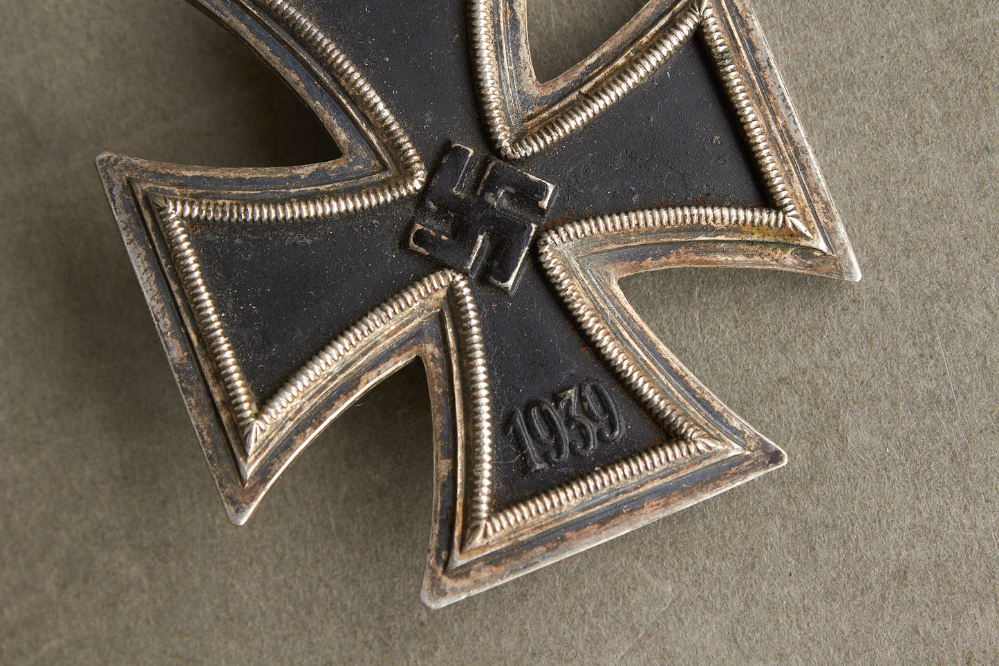 WW2 Tysk Jernkors 1. Klasse. Umærket Souval "Dipping 3". Original.