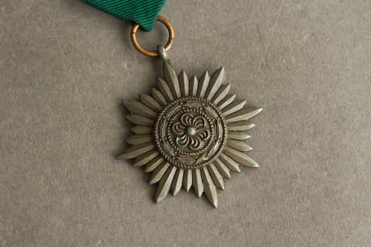 WW2 Tysk "Tapferkeitsauszeichnung für Ostvölker". 2. Klasse uden sværd i sølv. Original.