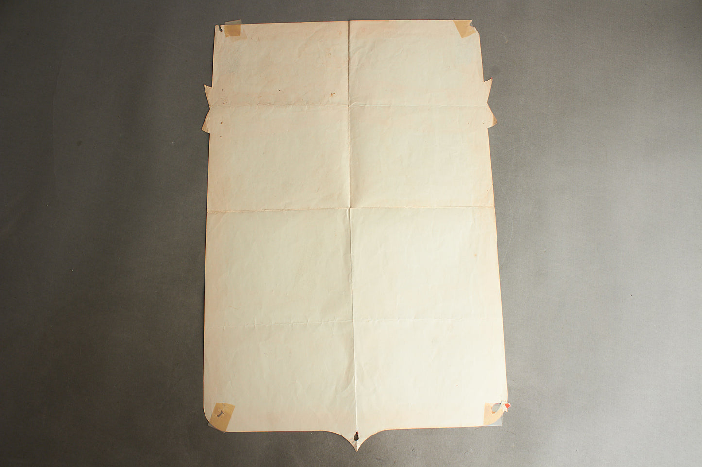 Dansk Kong Christian d. 10 "Plakat" fra hans fødselsdag 1945. Original.