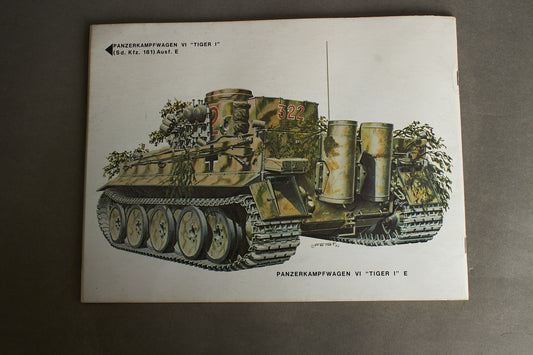 Hæfte om Tiger kampvogn.