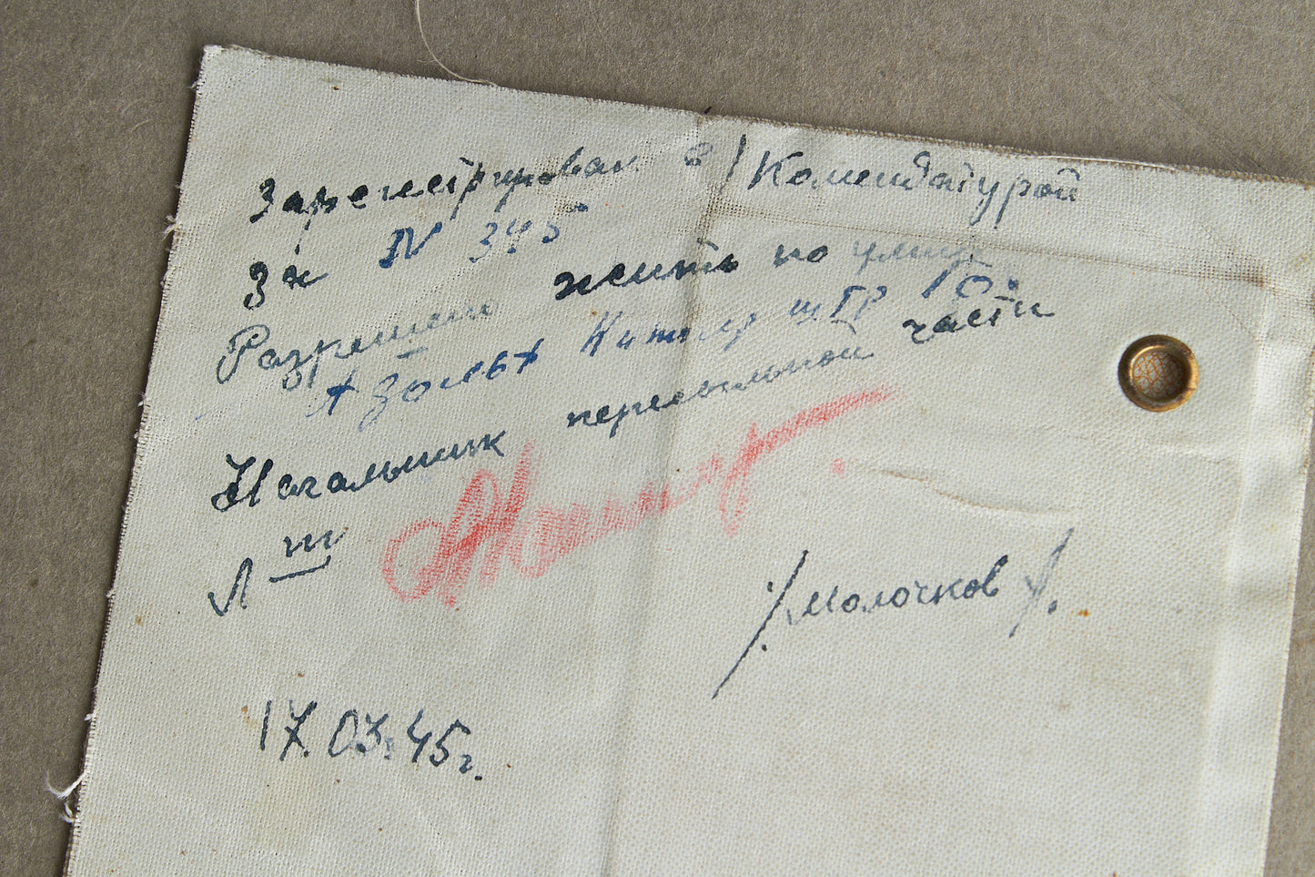 WW2 Tysk "Kennkarte". Pænt udfyldt. Original.