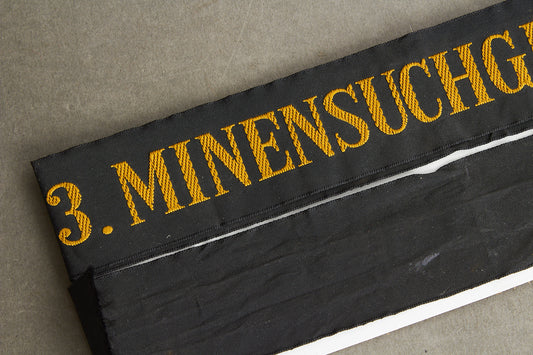 Vesttysk Marine Matros Huebånd. Original.