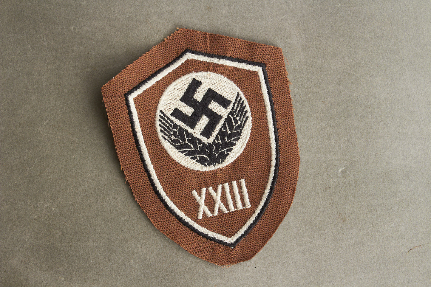 WW2 Tysk RAD Ærmemærke. Efterkrigs.