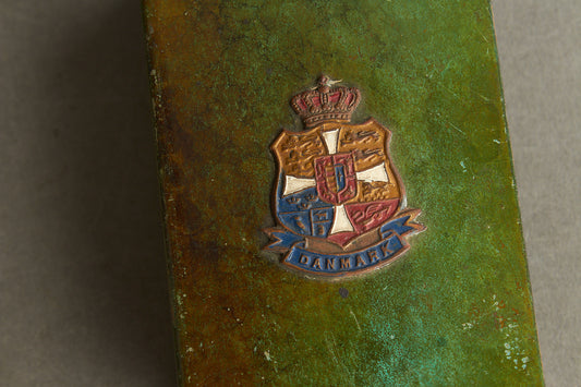 Dansk Militær Tændstikke omslag. Original.