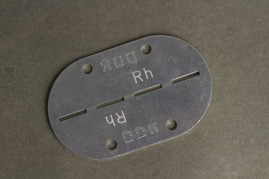 Østtysk DDR Dødemandsbrik. Original.