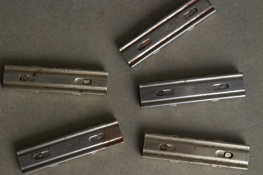 WW2 Tysk K98 Laderammer. 5 stk. Original.