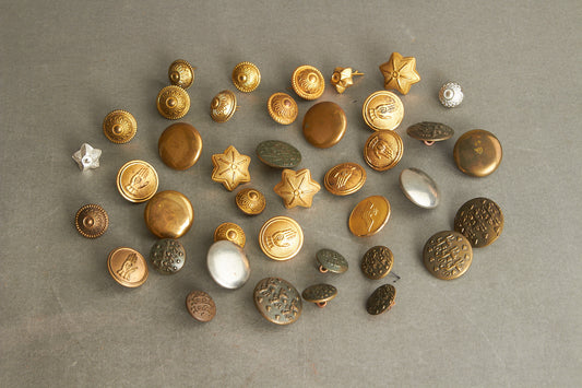 Blandet Lot af Knapper. Original.