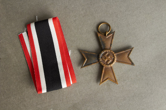 WW2 Tysk KVK u. Sværd. Original.