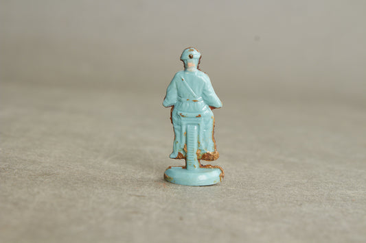 WW2 Tysk WHW Politibetjent på motorcykel. Original.