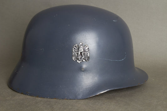 WW2 Tysk Børnehjelm. Efterkrigs.