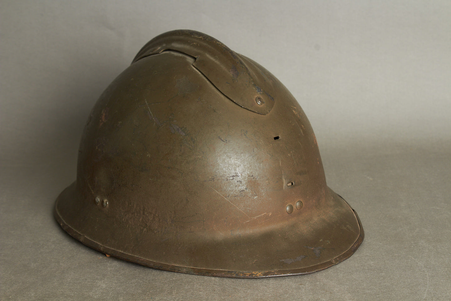 WW1/WW2 Fransk M26 Kolonial "Adrian" Hjelm. Original.