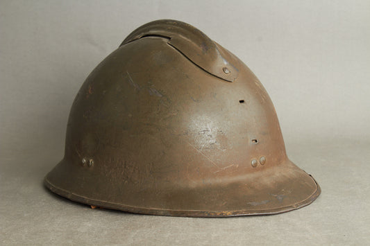 WW1/WW2 Fransk M26 Kolonial "Adrian" Hjelm. Original.