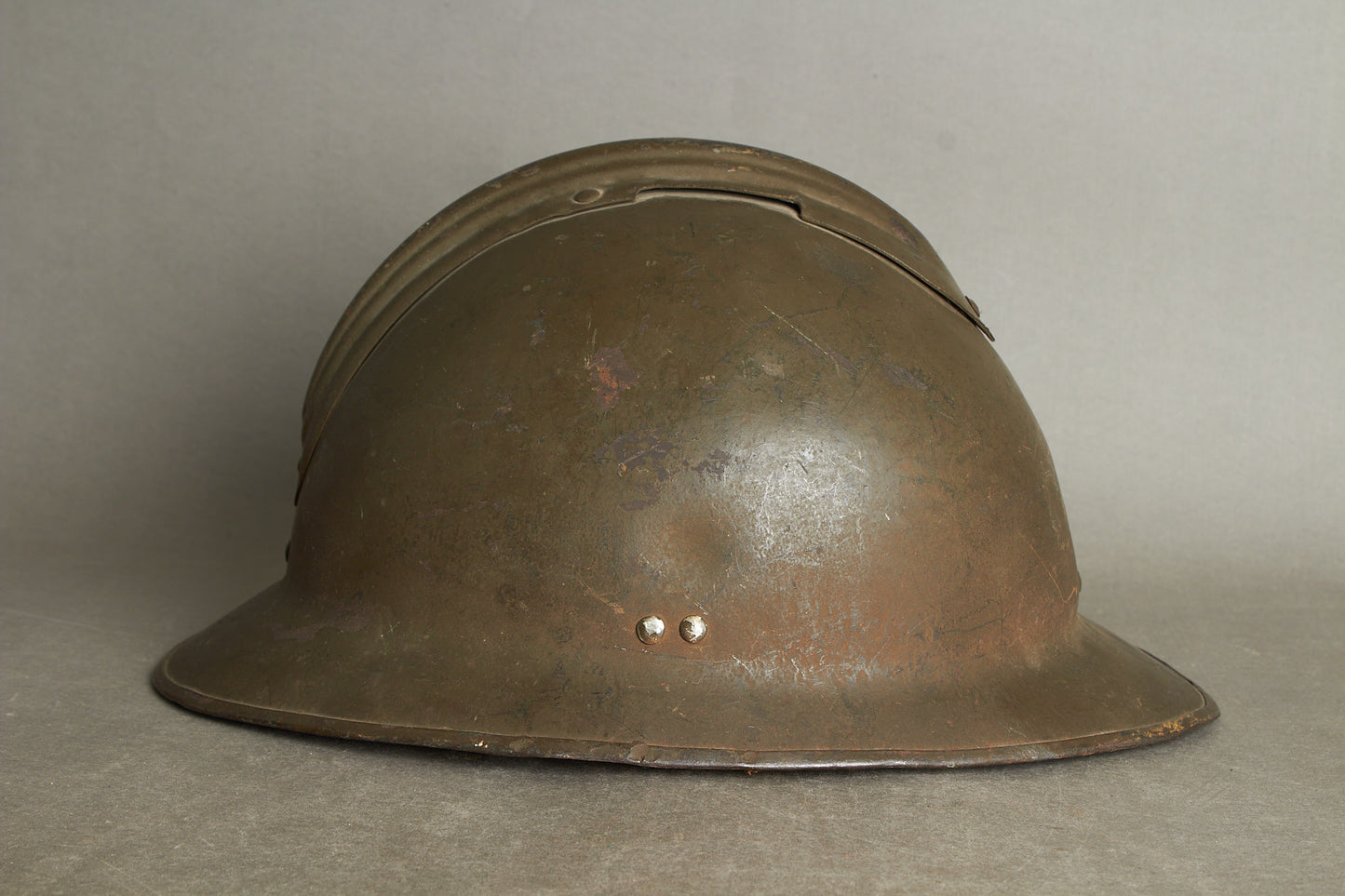 WW1/WW2 Fransk M26 Kolonial "Adrian" Hjelm. Original.
