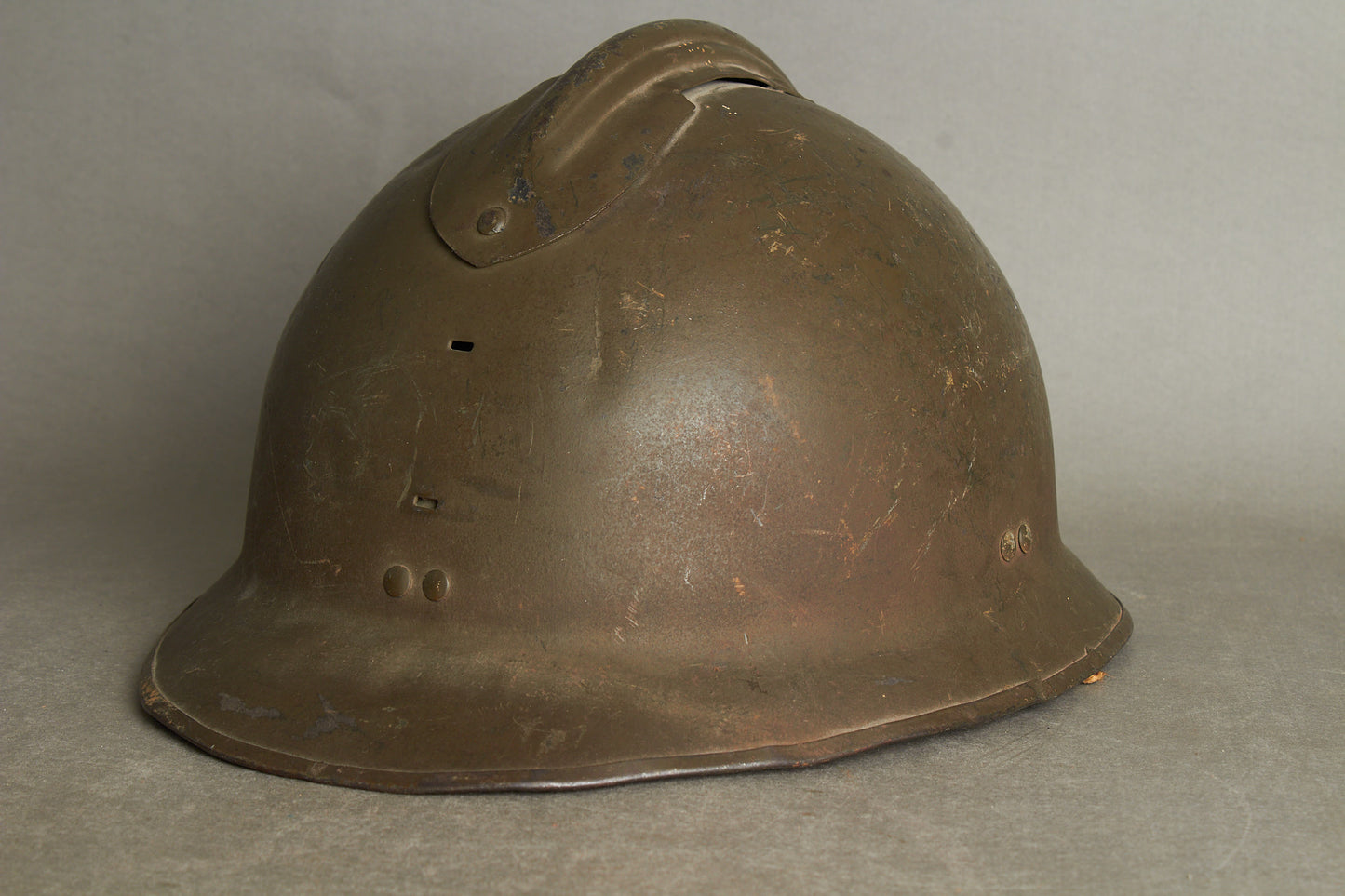 WW1/WW2 Fransk M26 Kolonial "Adrian" Hjelm. Original.