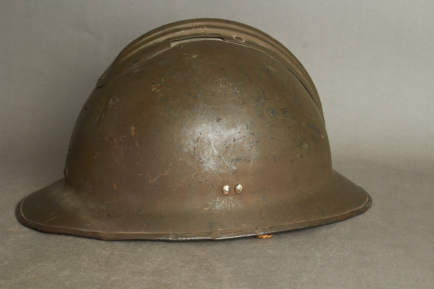 WW1/WW2 Fransk M26 Kolonial "Adrian" Hjelm. Original.