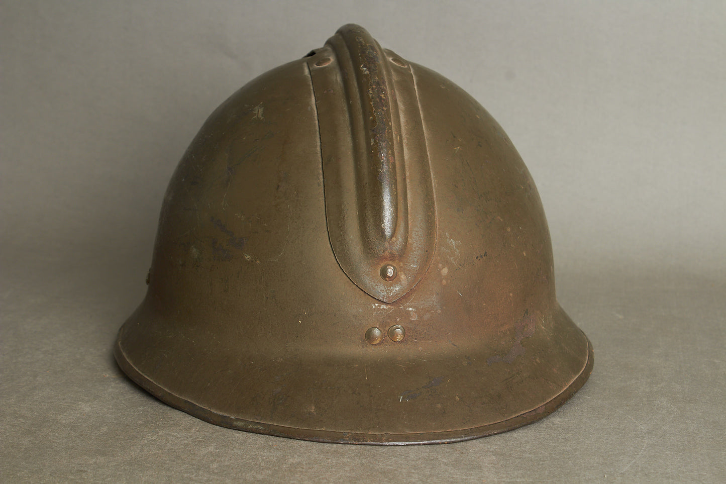 WW1/WW2 Fransk M26 Kolonial "Adrian" Hjelm. Original.