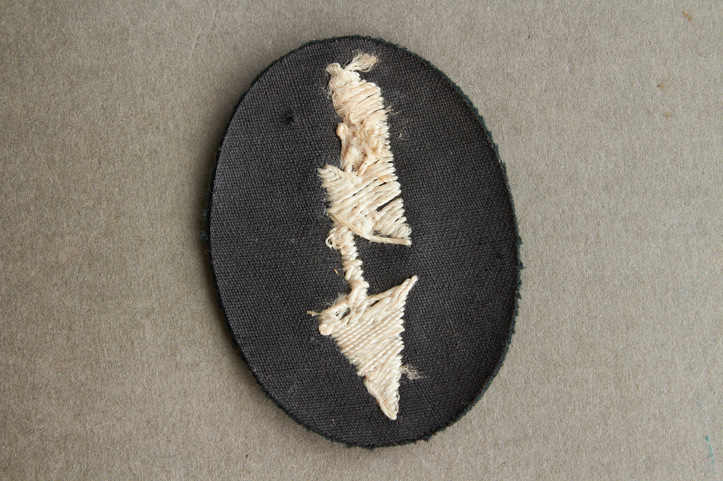 WW2 Tysk Wehrmacht Radio Specialist Ærmemærke. Tætvævet. Original.