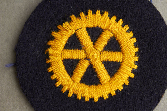 WW2 Tysk Kriegsmarine Specialist Ærmemærke. Med fremstiller stempel. Original.