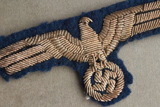 WW2 Tysk Wehrmacht Officer Brystørn. Original.