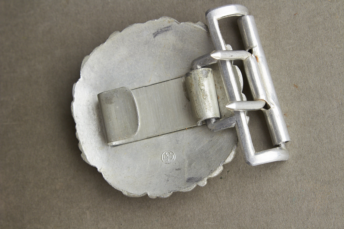 WW2 Tysk Kriegsmarine "Administation" Officer Bæltespænde. Original.