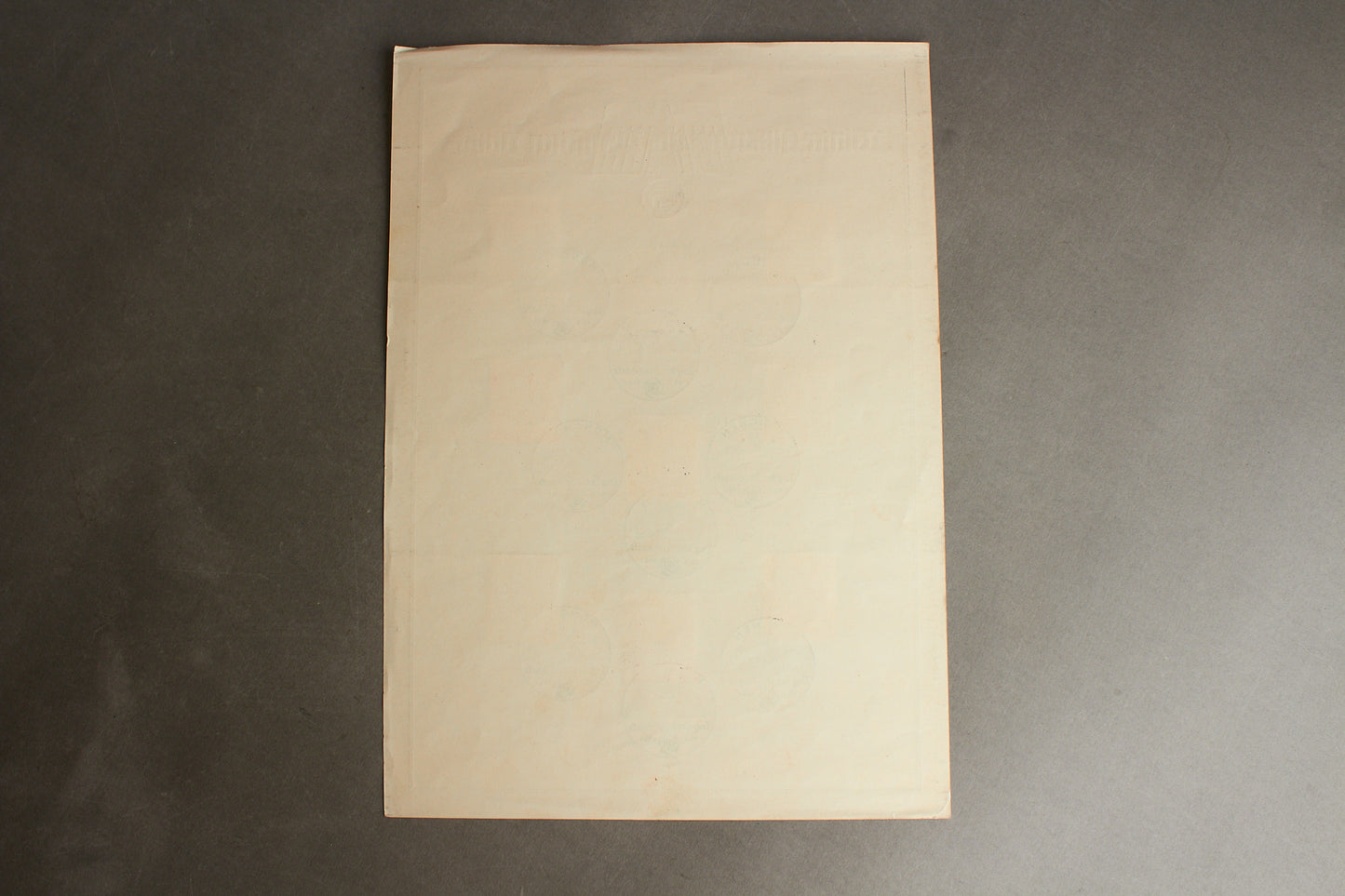 WW2 Tysk WHW Frimærker på samler-ark. Original.