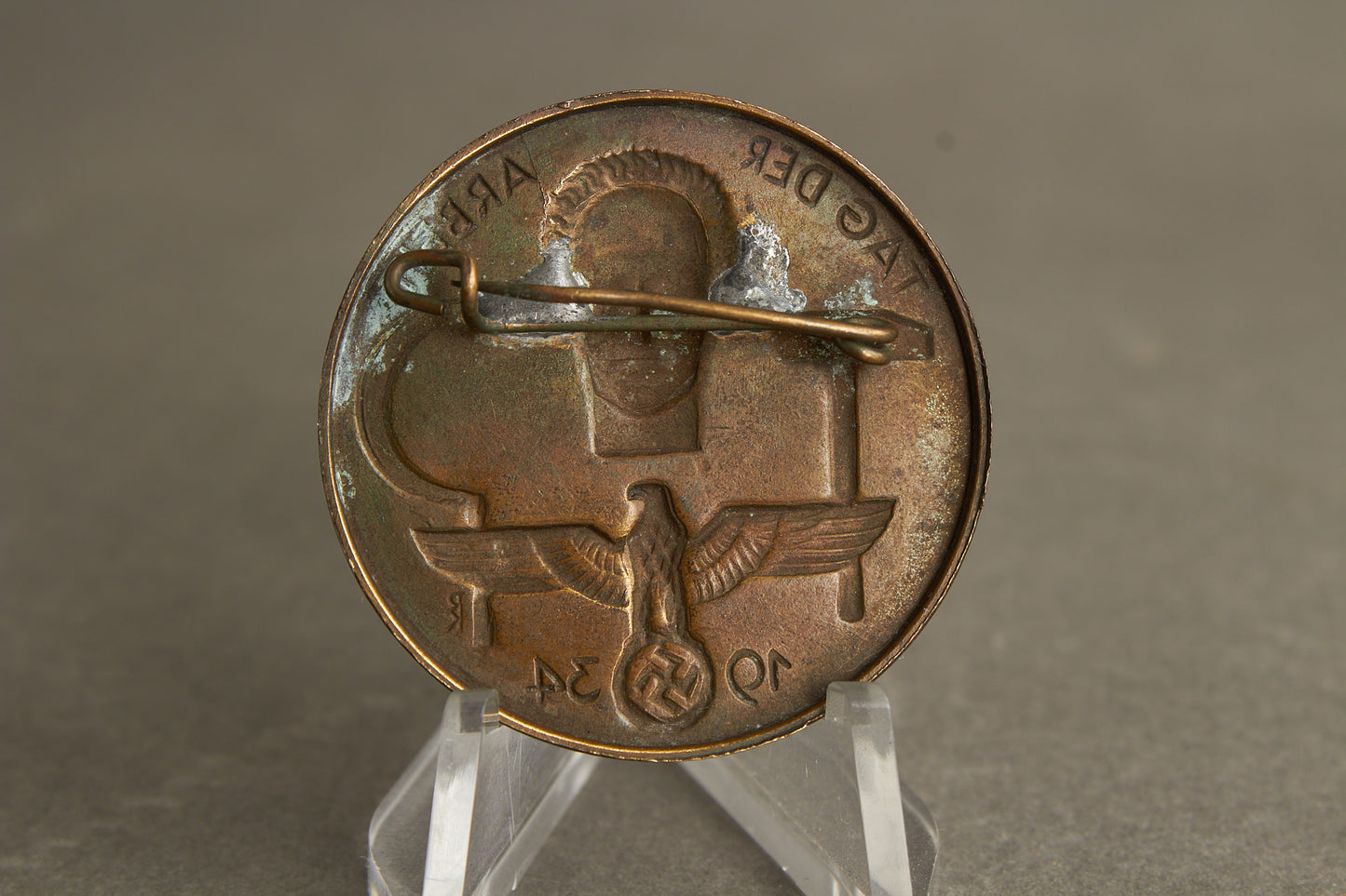 WW2 Tysk Dagsbadge. Original.